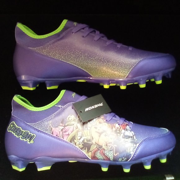 Phenom Elite Scooby-Doo Unmasked Football Cleats Size 13 (New with Box) - Picture 4 of 8